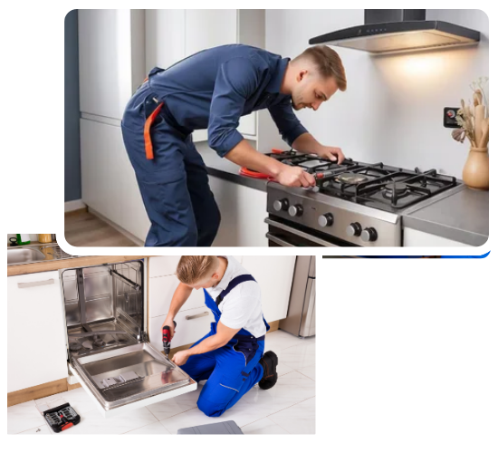 Consistent quality service for every cooking range repair in Dubai._