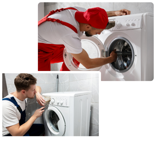 Consistent quality service for every washing machine repair in Dubai.